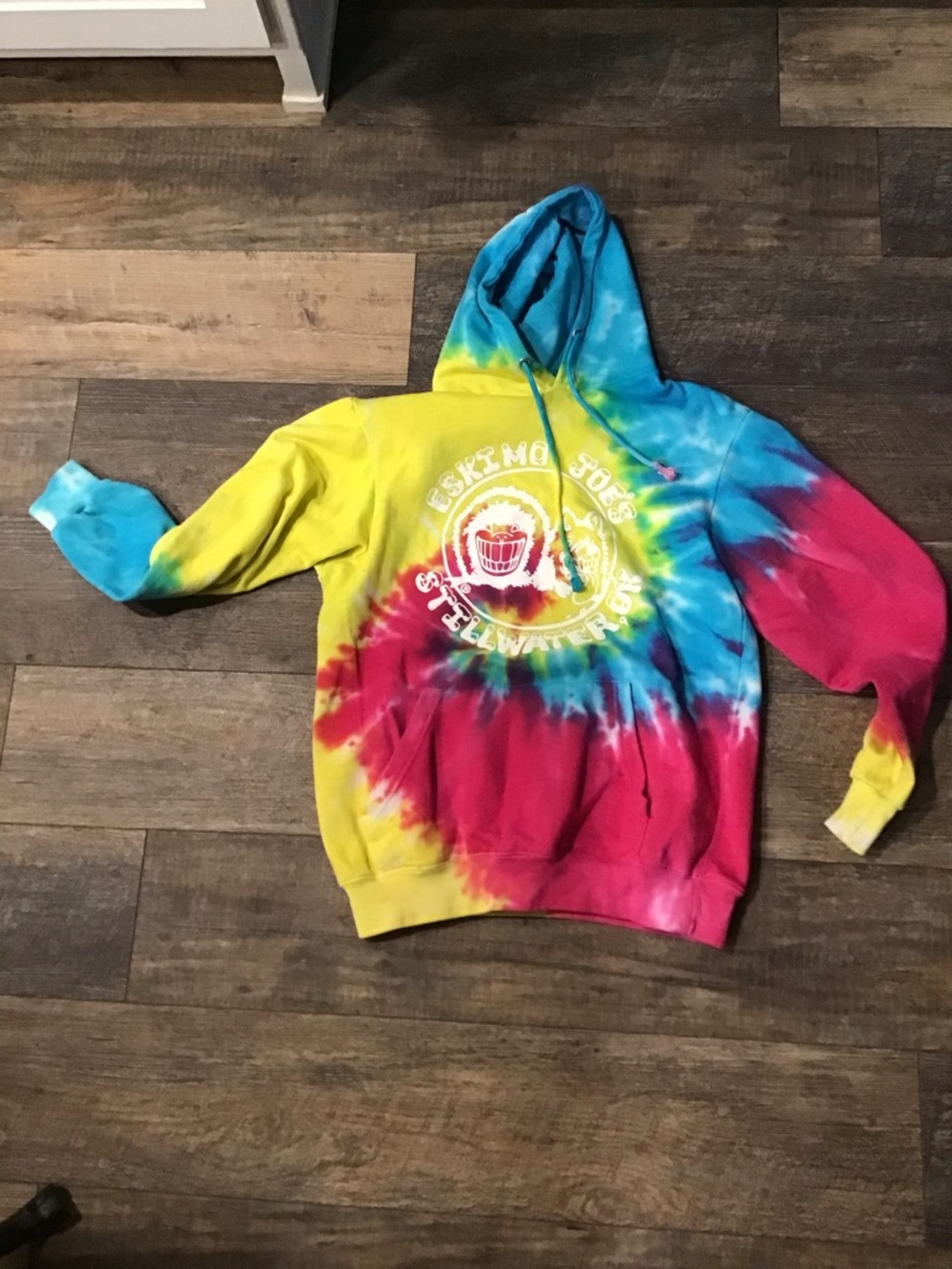 Eskimo Joe’s Tye Dye Pullover Hoodie - Multicolor size Medium